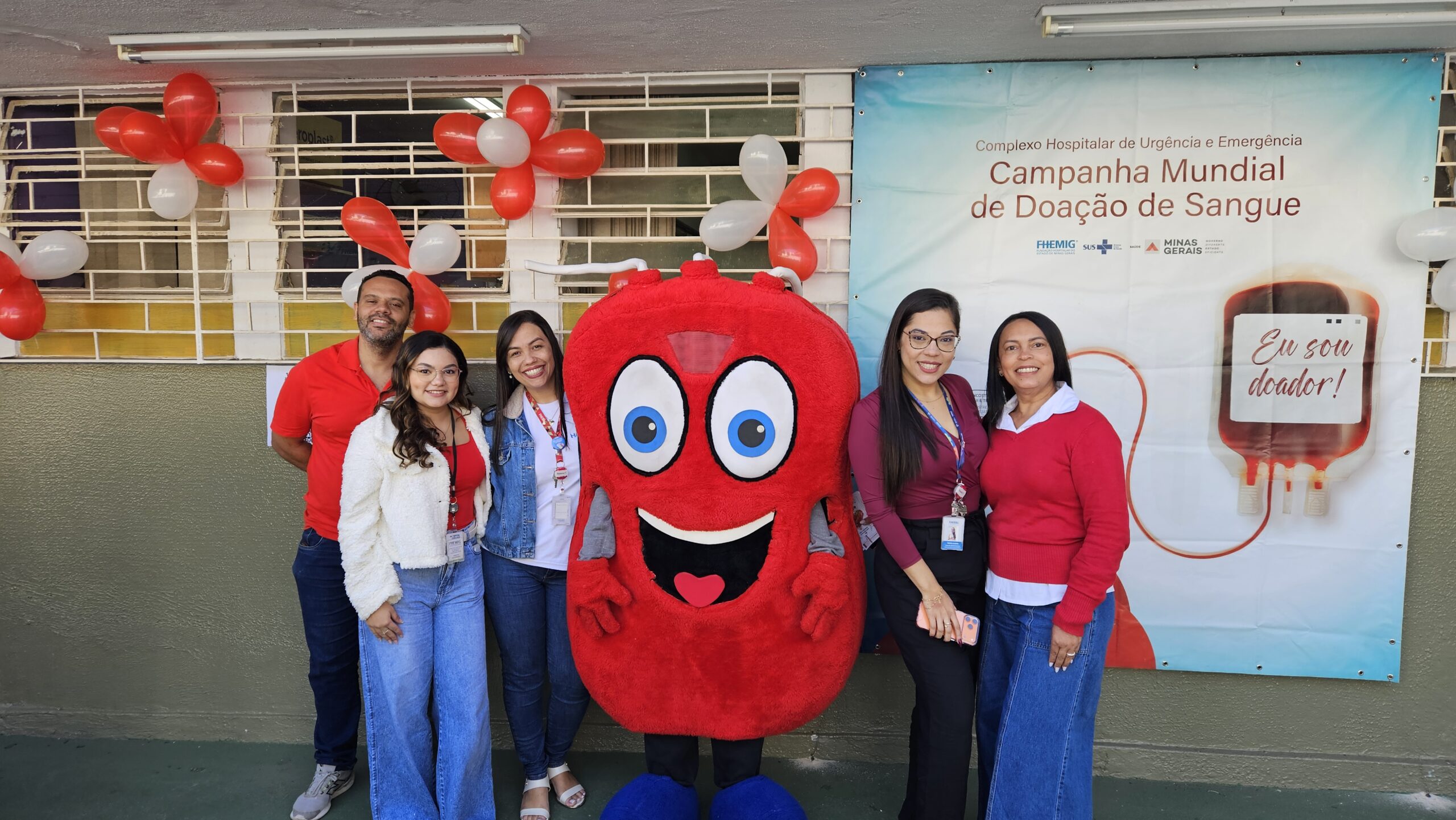 fhemig comemora dia mundial do-doador-de-sangue 